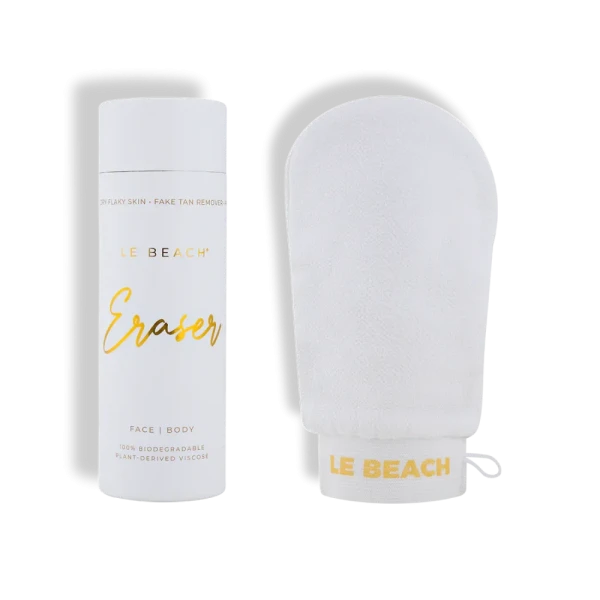 LE BEACH Eraser Wet & Dry | Body & Face Exfoliant Glove - Foto 1