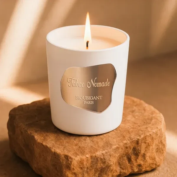 HOUBIGANT PARIS Tabac Nomade Scented Candle 195 gram - Foto 3