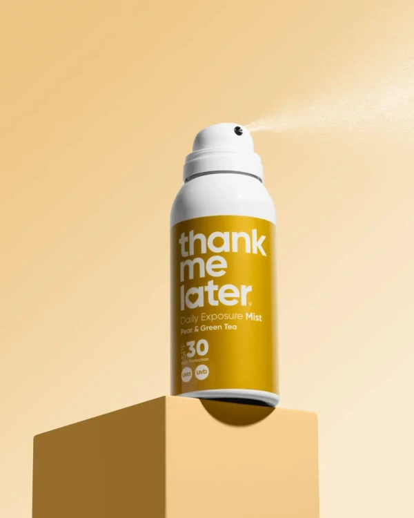 Thank Me Later Daily Exposure Mist SPF 30 Pear & Green Tea 100ml - Foto 2